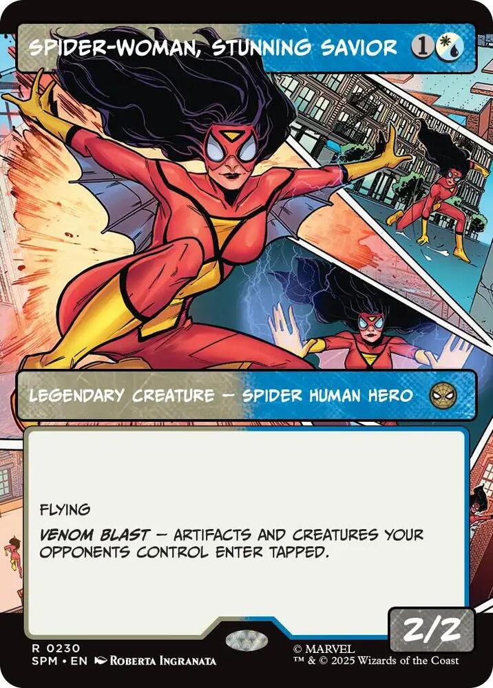 Spider Woman Stunning Savior Borderless (Marvel's Spider-Man) 