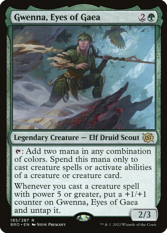 Gwenna, Eyes of Gaea (The Brothers' War) 