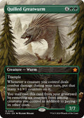 Quilled Greatwurm 339/291 (Foundations)  - Borderless