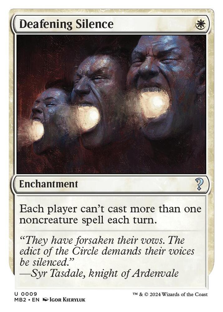Deafening Silence 9/390 (Mystery Booster 2) 