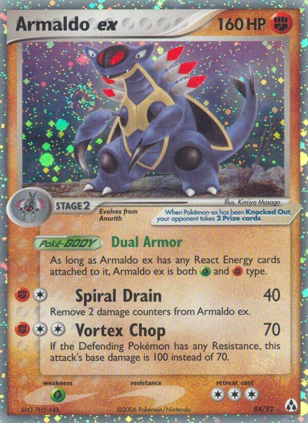Armaldo ex 84/92 (Legend Maker)  - Holofoil