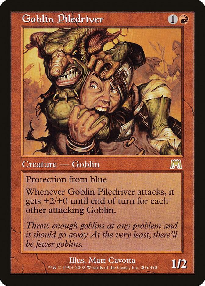 Goblin Piledriver 205/350 (Onslaught) 