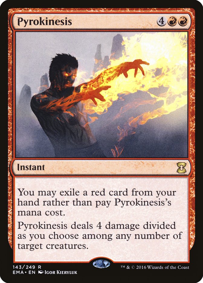 Pyrokinesis (Eternal Masters)  - undefined