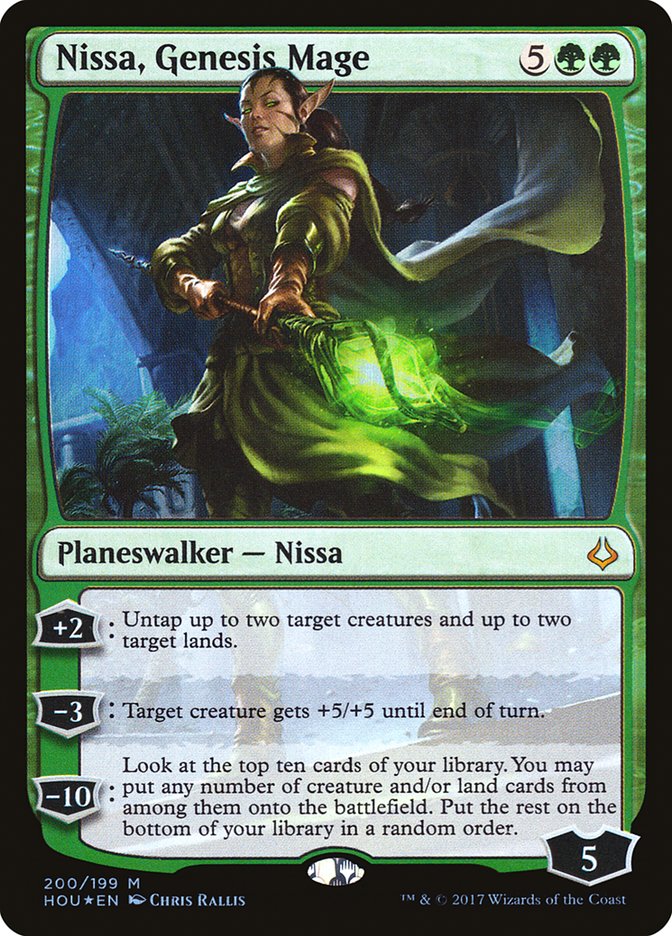 Nissa, Genesis Mage (Hour of Devastation)  - undefined