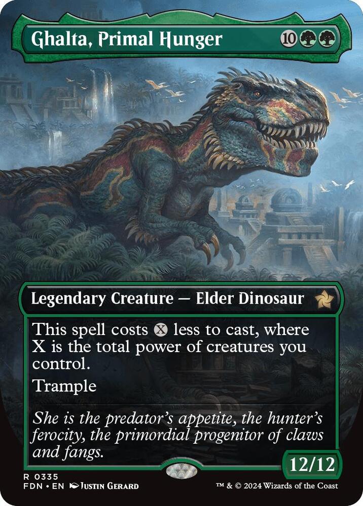 Ghalta, Primal Hunger 335 (Foundations) 