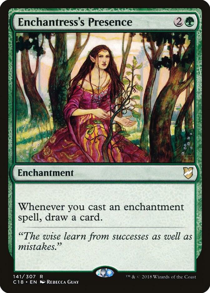 Enchantress's Presence 141/307 (Commander 2018) 