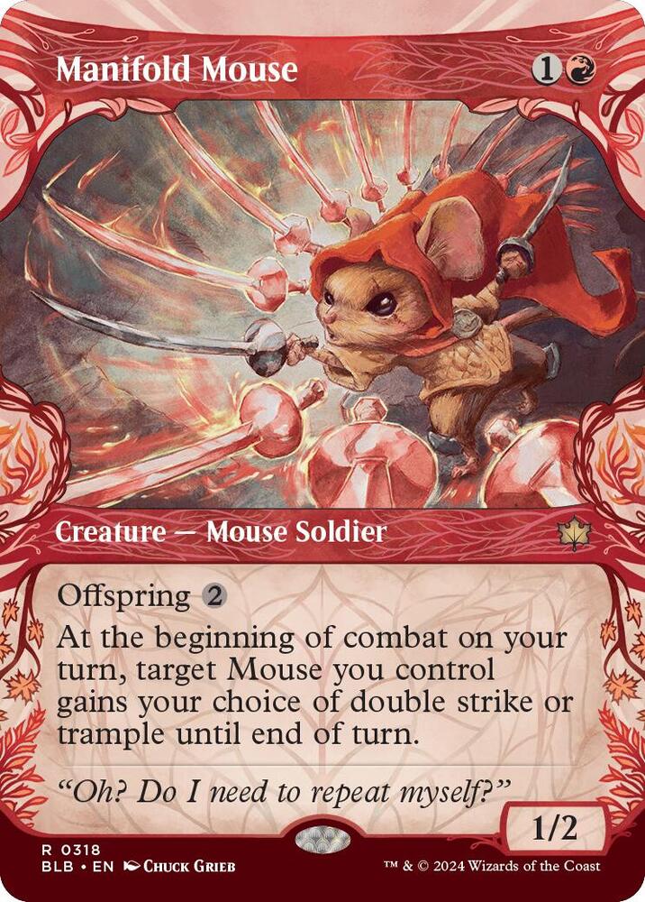Manifold Mouse Showcase (Bloomburrow) 