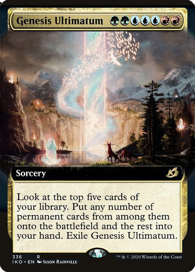 Genesis Ultimatum Extended Art (Ikoria: Lair of Behemoths)  - undefined
