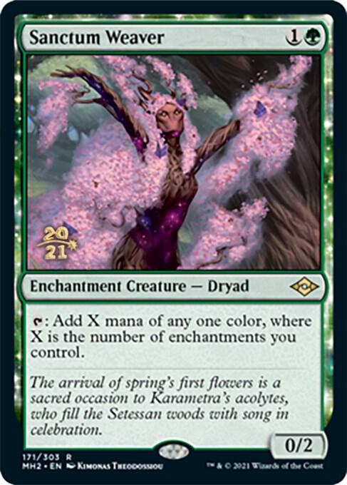 Sanctum Weaver 171 (Prerelease Cards)  - Foil