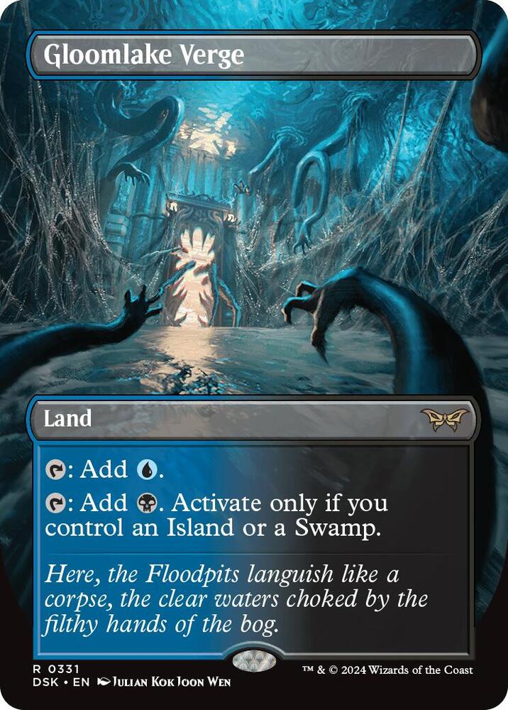 Gloomlake Verge Borderless (Duskmourn: House of Horror)  - undefined