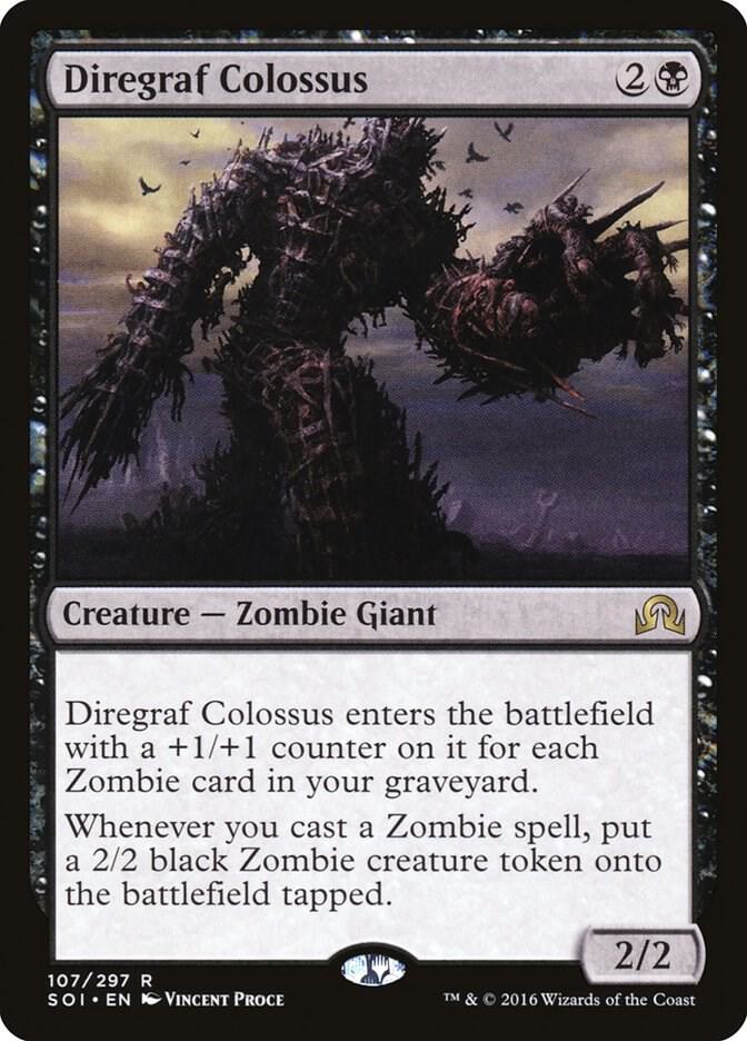 Diregraf Colossus 107 (Shadows over Innistrad) 