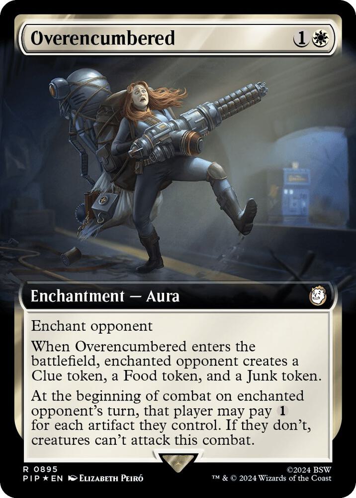 Overencumbered 895 (Universes Beyond: Fallout)  - Foil