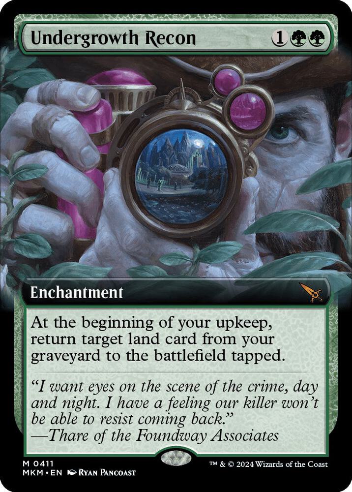 Undergrowth Recon Extended Art (Murders at Karlov Manor) 