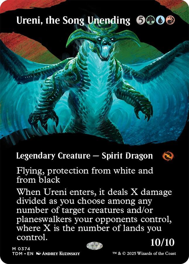 Ureni the Song Unending Borderless (Tarkir: Dragonstorm) 