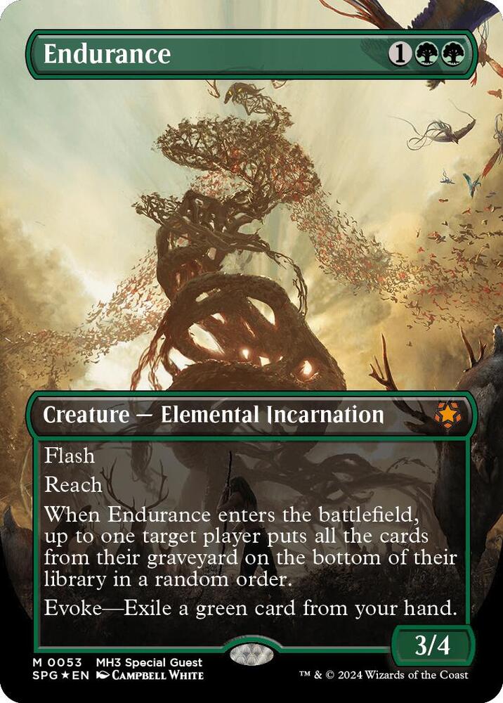 Endurance 53/0 (Special Guests)  - Borderless Textured Foil