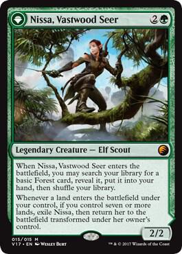 Nissa Vastwood Seer (From the Vault: Transform)  - undefined