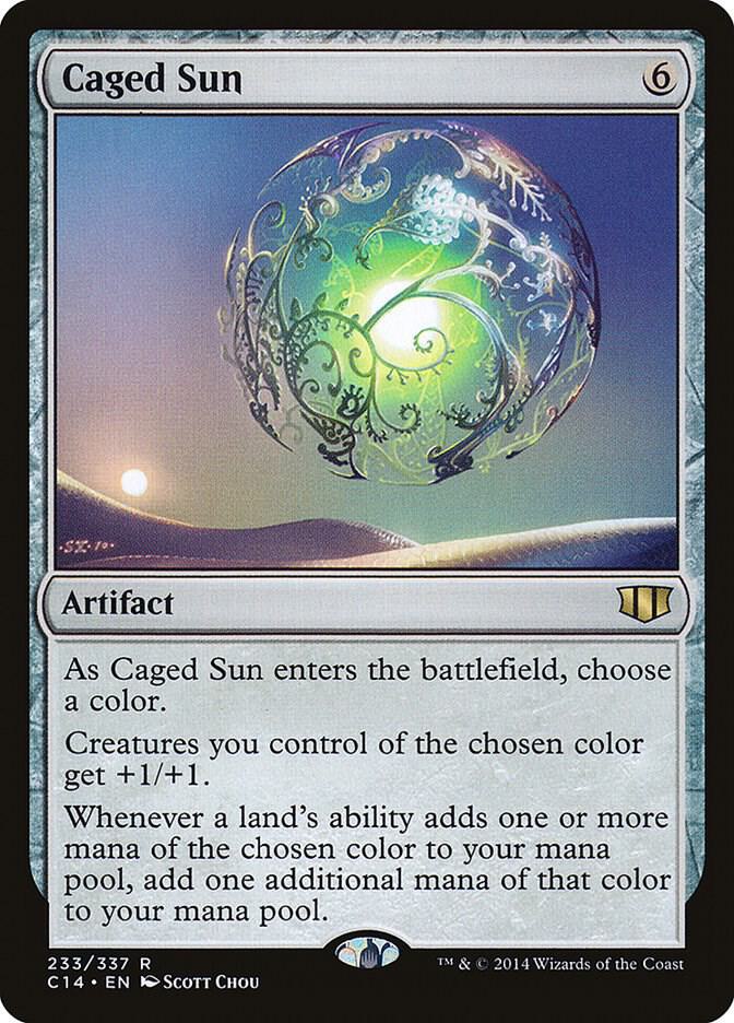 Caged Sun (Commander 2014) 