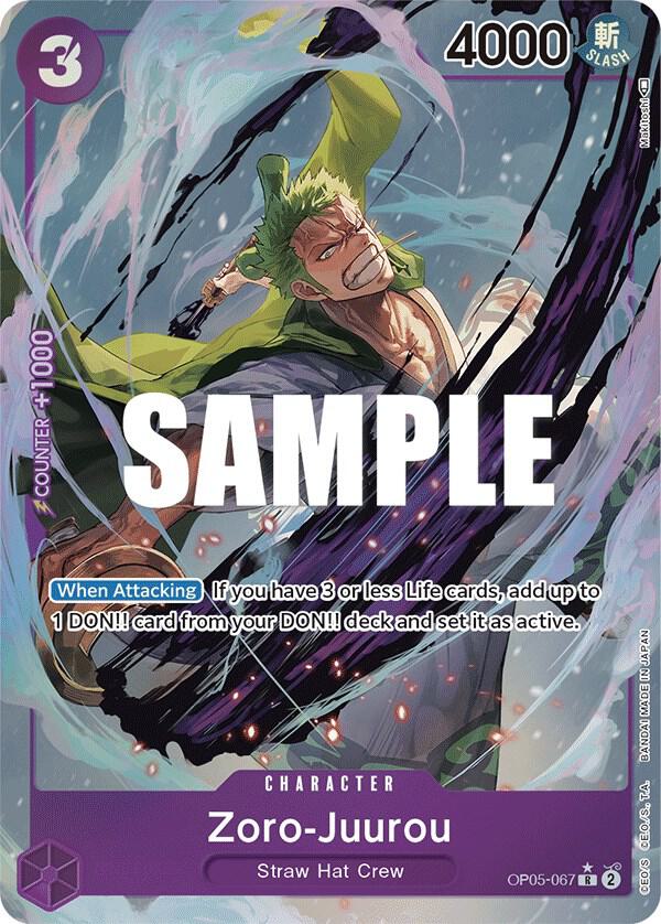 Zoro Juurou Alternate Art (Awakening of the New Era)  - Foil