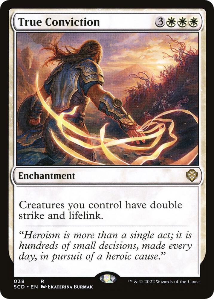 True Conviction 38/352 (Starter Commander Decks) 