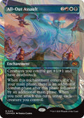 All Out Assault Showcase Halo Foil (Tarkir: Dragonstorm)  - undefined