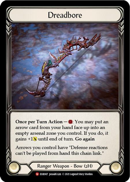 Dreadbore (Everfest)  - 1st Edition Cold Foil