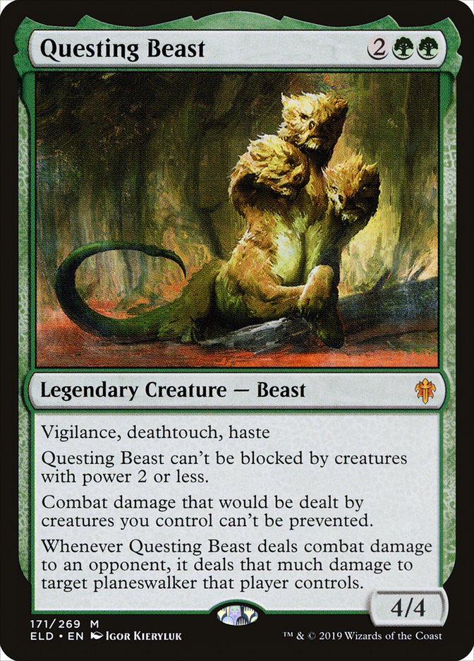 Questing Beast 171/269 (Throne of Eldraine)  - Foil