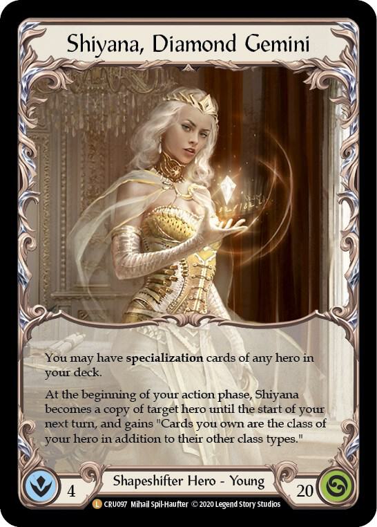 Shiyana Diamond Gemini (Crucible of War)  - Unlimited Edition Rainbow Foil