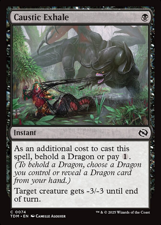 Caustic Exhale (Tarkir: Dragonstorm) 