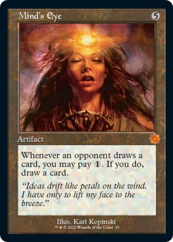Minds Eye 33/63 (The Brothers' War: Retro Frame Artifacts) 