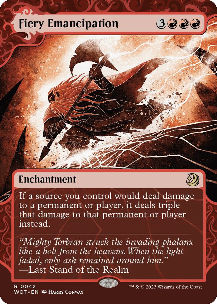 Fiery Emancipation 42 (Wilds of Eldraine: Enchanting Tales) 