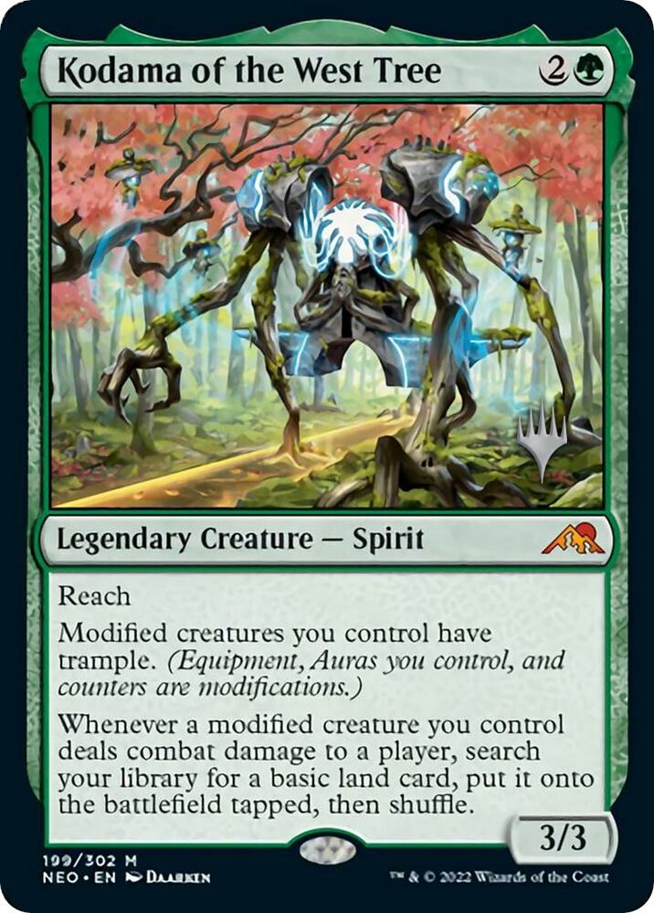Kodama of the West Tree (Promo Pack: Kamigawa: Neon Dynasty) 