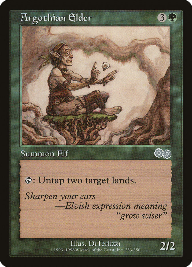 Argothian Elder 233/350 (Urza's Saga) 