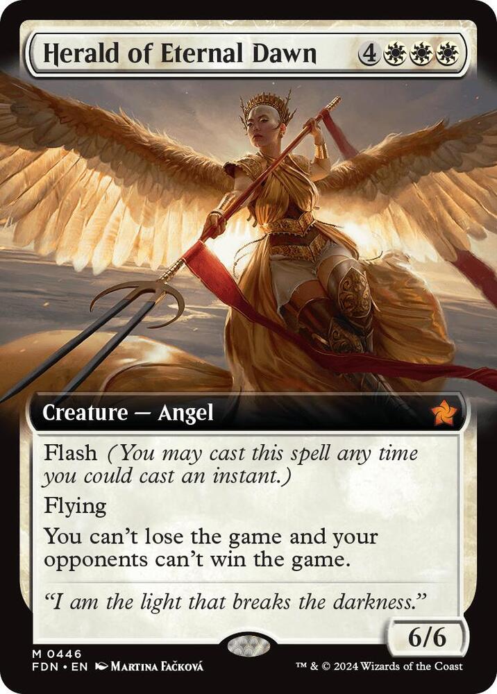 Herald of Eternal Dawn Extended Art (Foundations) 