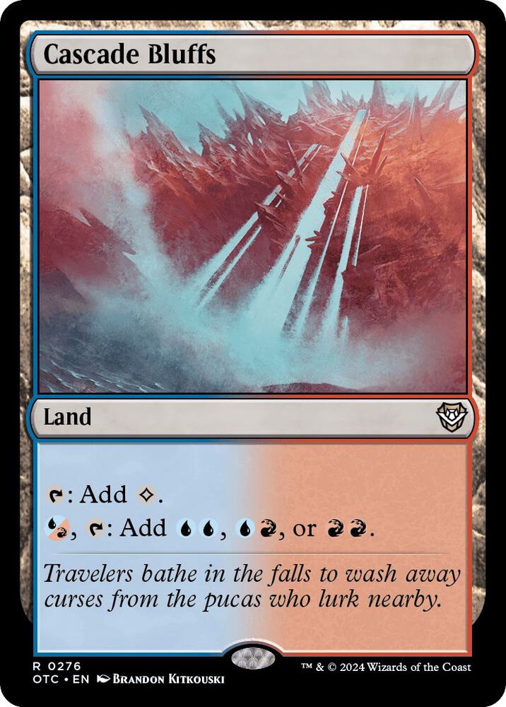Cascade Bluffs 276/342 (Commander: Outlaws of Thunder Junction) 