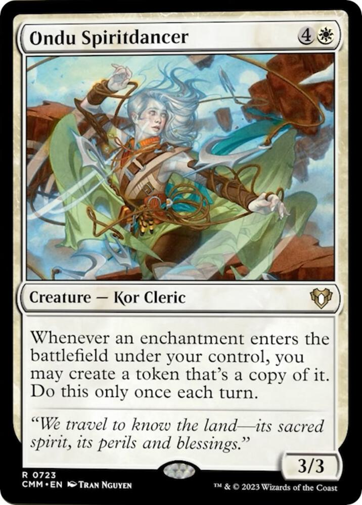 Ondu Spiritdancer 723 (Commander Masters) 