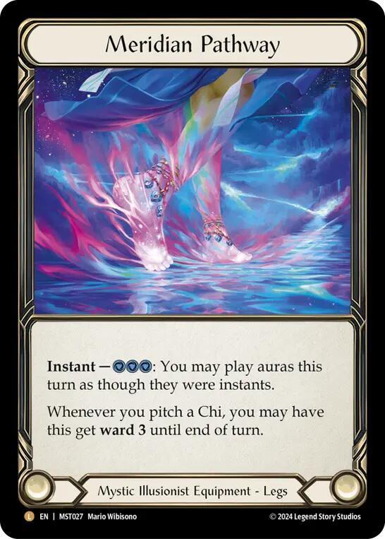 Meridian Pathway (Part the Mistveil)  - Rainbow Foil