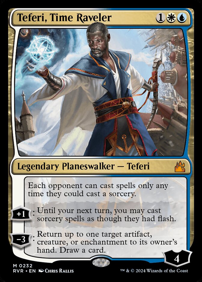 Teferi, Time Raveler (Ravnica Remastered)  - undefined