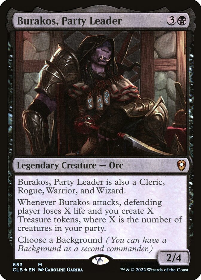 Burakos, Party Leader (Commander Legends: Battle for Baldur's Gate)  - undefined