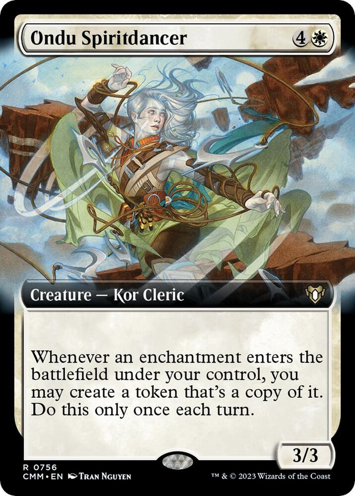 Ondu Spiritdancer Extended Art (Commander Masters) 