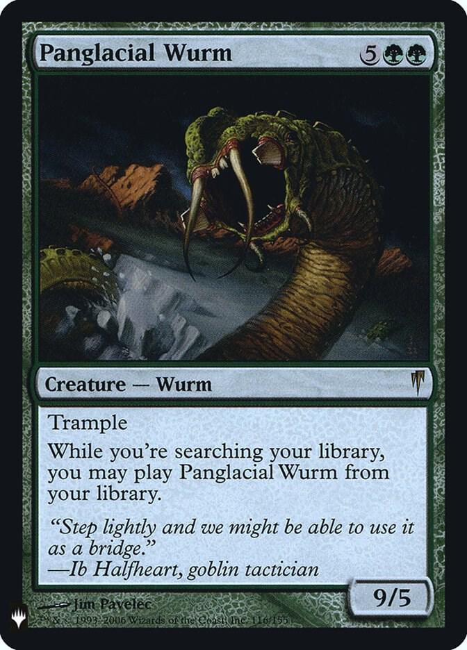 Panglacial Wurm (The List Reprints) 