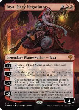 Jaya Fiery Negotiator Borderless (Dominaria United) 