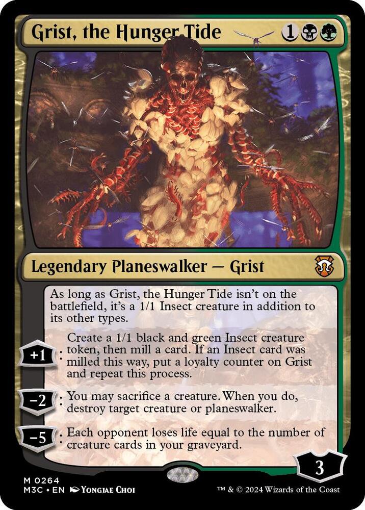 Grist the Hunger Tide (Commander: Modern Horizons 3) 
