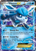 Glaceon EX 20/124 (XY - Fates Collide)  - Holofoil