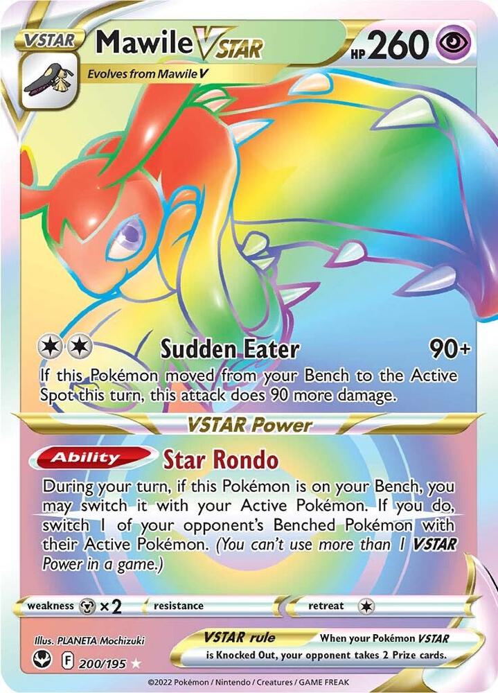 Mawile VSTAR Secret (SWSH12: Silver Tempest)  - Holofoil