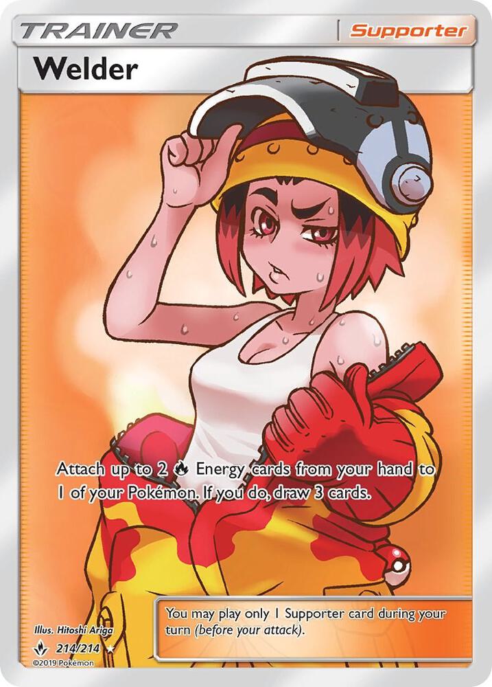 Welder Full Art (SM - Unbroken Bonds)  - Holofoil