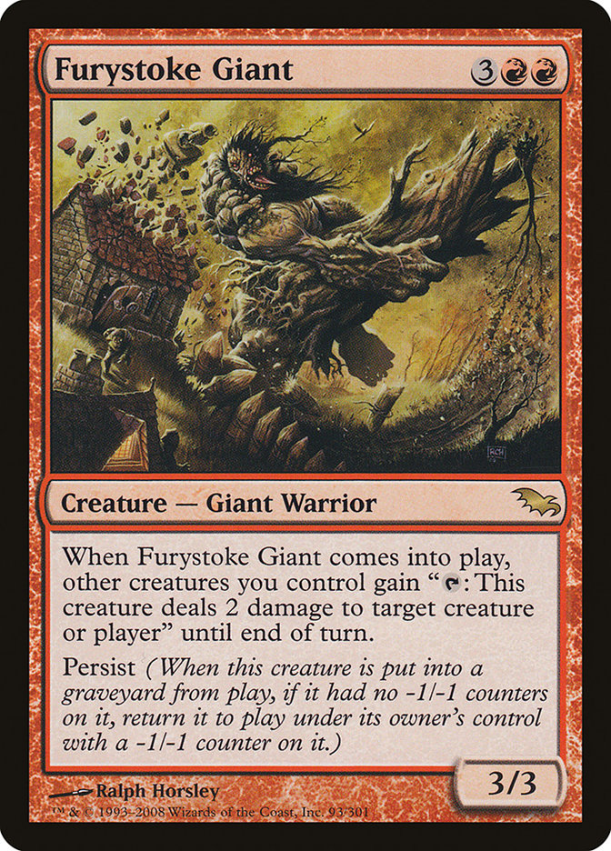 Furystoke Giant (Shadowmoor) 