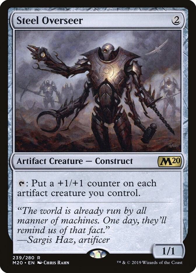 Steel Overseer 239/280 (Core Set 2020)  - Foil