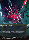 Meteor Crater  71/45 (Edge of Eternities: Stellar Sights)  - Borderless Foil