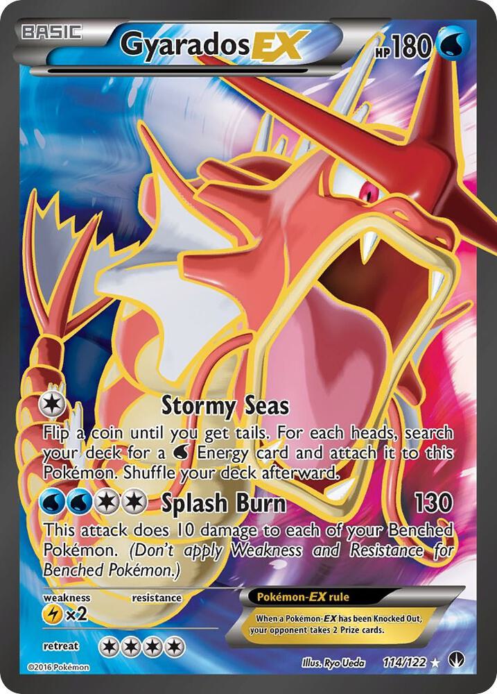 Gyarados EX Full Art (XY - BREAKpoint)  - Holofoil