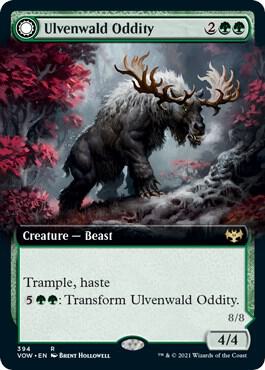 Ulvenwald Oddity Extended Art (Innistrad: Crimson Vow) 